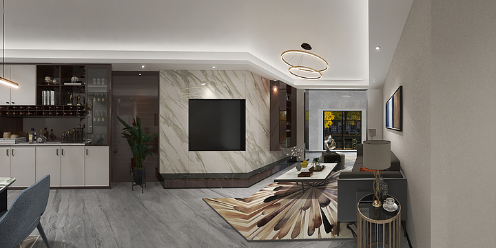 美装全案1913-正商华庭-装修设计方案