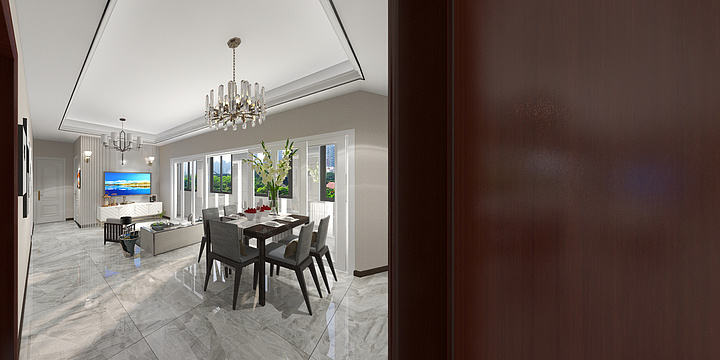 陳羏-瑞和园89.50㎡B户型3室2厅1卫-装修设计方案