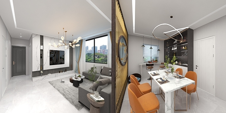 戴娟TpgJ-瑞和园89.50㎡B户型3室2厅1卫-装修设计方案