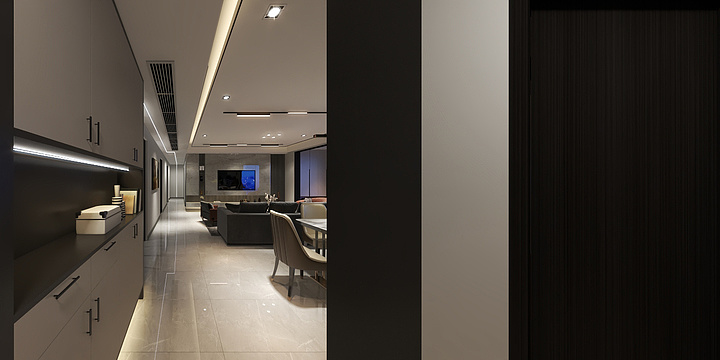 醉酒当歌挽清风-公园世家173效果图.dwg-装修设计方案