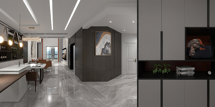 羊念玫瑰-金吉崋冠苑复式 - 副本.dwg-装修设计方案