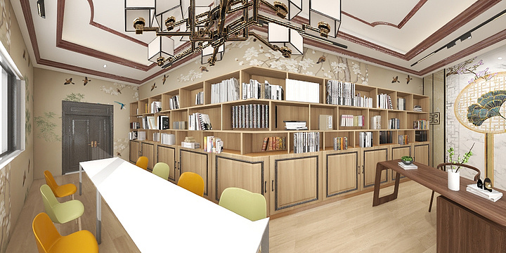 博远装修-二幼阅读室-装修设计方案