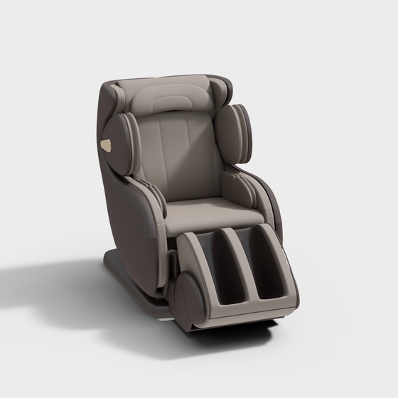 Modern Footstools,Massage Chair,brown