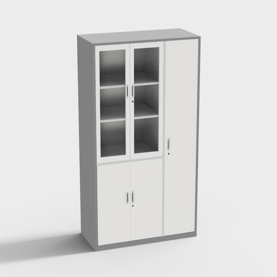 Modern File Cabinets,gray