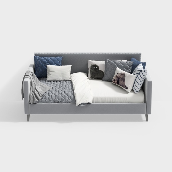 Contemporary Sofa Bed,Seats & Sofas,Chair Beds,gray