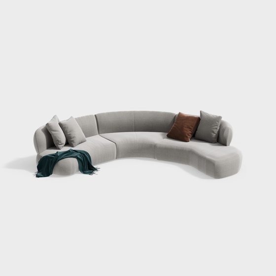 Modern Three-seater Sofas,3-seater Sofas,Seats & Sofas,gray