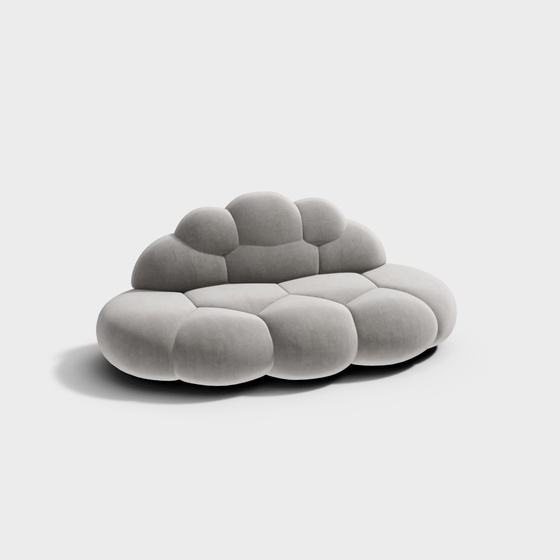 Modern Lazy Sofa 3D Model