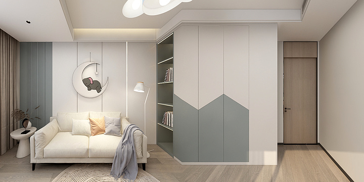 刘林波蓬安-家装-现代轻奢-装修设计方案