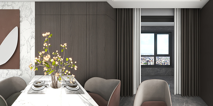 赵博的人生剪影-龙湖壹号幸福城.dwg-副本-装修设计方案