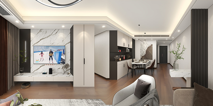 谈嘉豪-文澜雅苑6栋1404110平-装修设计方案