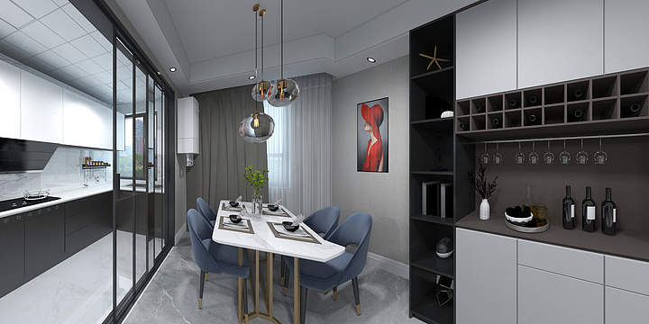 星意定制18829619682-美水花苑B区3单元1701.-装修设计方案