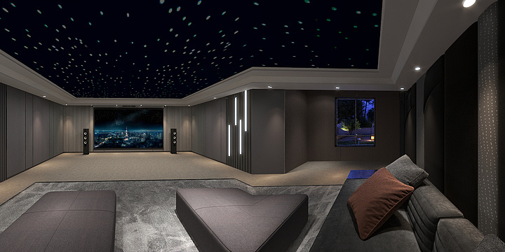 KING智能灯光-影院-星空顶-装修设计方案