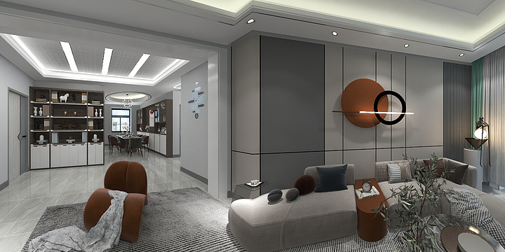 甘肃大禹装饰-海麦舅新居装修方案-装修设计方案