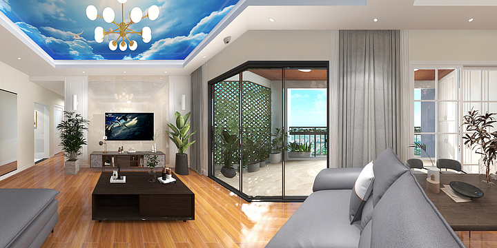 小宁哥哥-悦龙山3D全景-装修设计方案