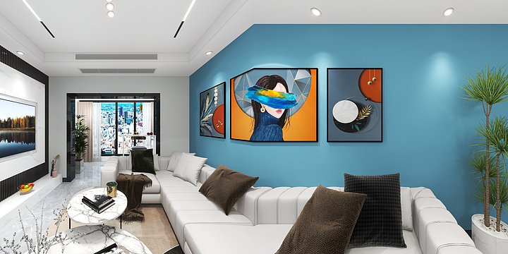 皮卡山的丘-华西城3-2603-装修设计方案