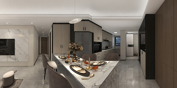 九九哟-熙悦里.dwg-装修设计方案