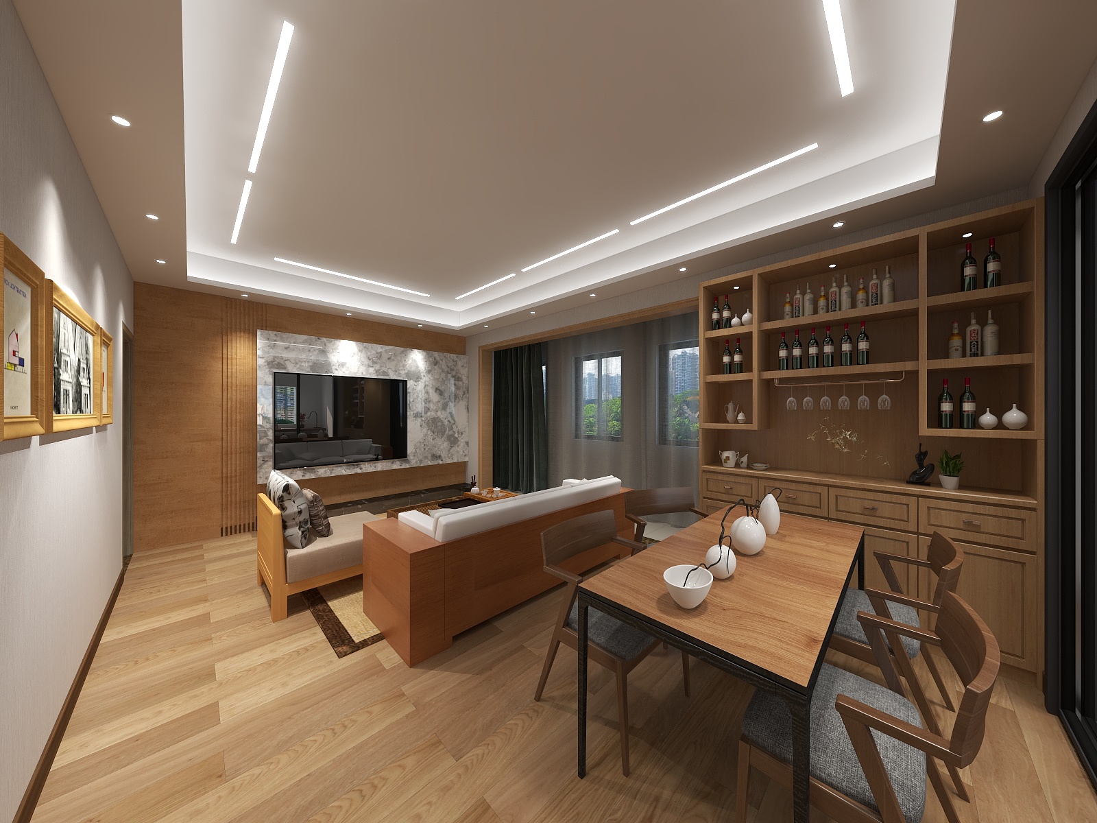 壁虎oAcC-瑞和园89.50㎡B户型3室2厅1卫-装修设计方案