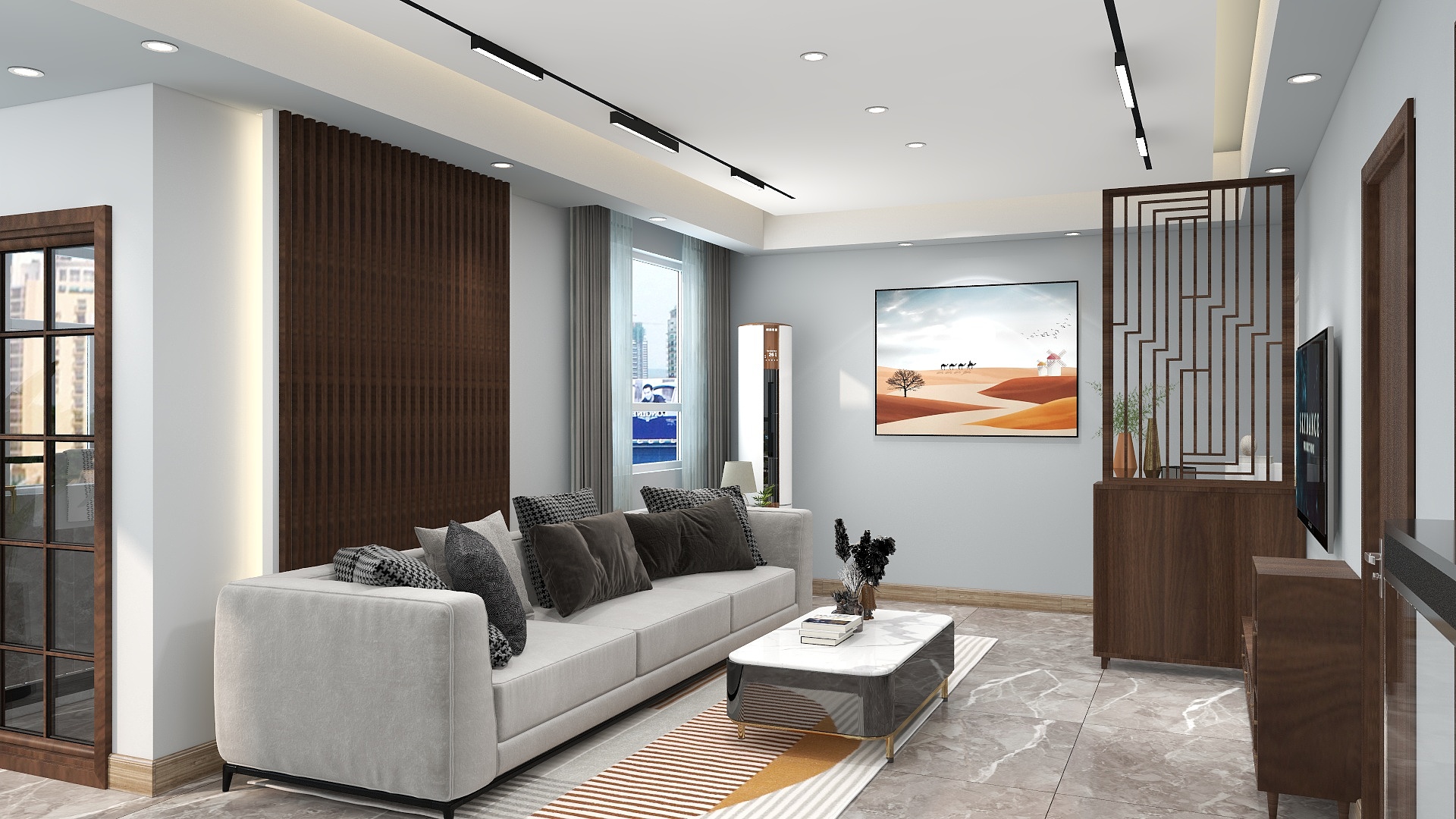 吴根宝-简单的幸福简约风三房两厅-装修设计方案