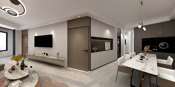 凉不蓝-汉都新苑.dwg-副本-装修设计方案