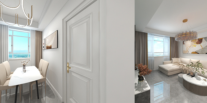 招财猫的鈴鐺-石榴园3#1-701-装修设计方案