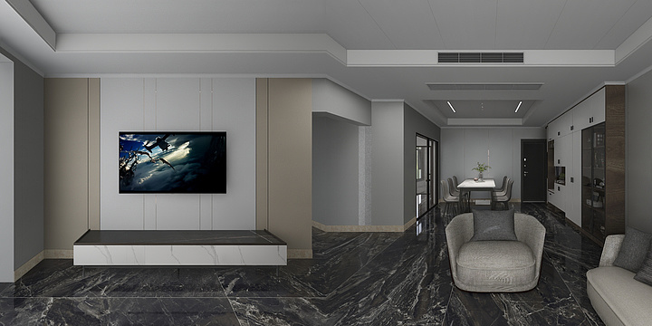 仁怀市天美集成墙面经营部-龙城北宛三栋2单元14-2-装修设计方案