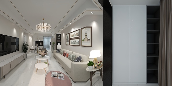 甲壳虫室内设计工作室-白沙鹭岛24-1901-装修设计方案