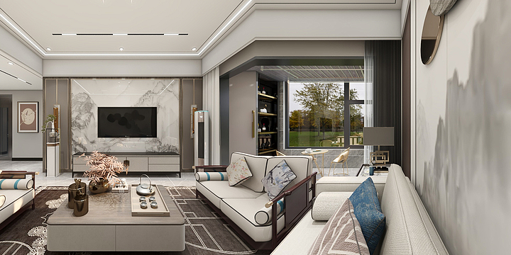 馨诚装饰效果-香庭200-镜像-装修设计方案