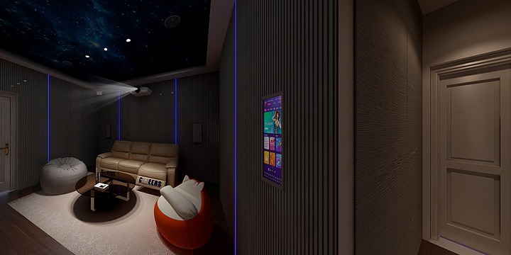 贝斯特智能影音-王总影音室-装修设计方案