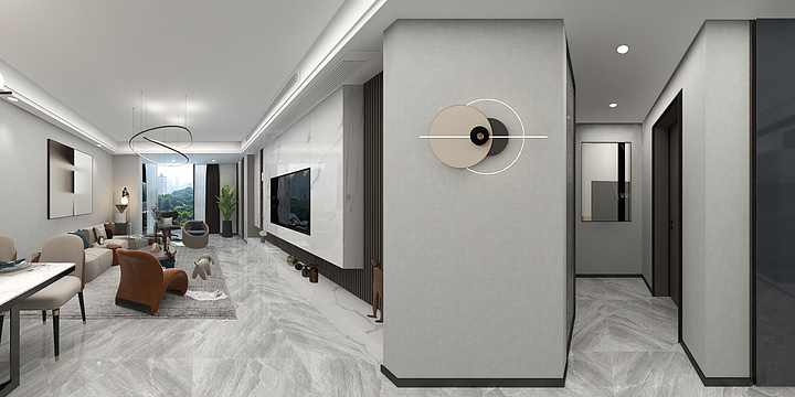 繎設計-梅兰花园23-308-装修设计方案