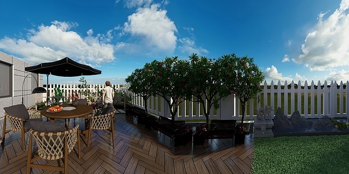 金小洋-万科未来之光一楼-装修设计方案