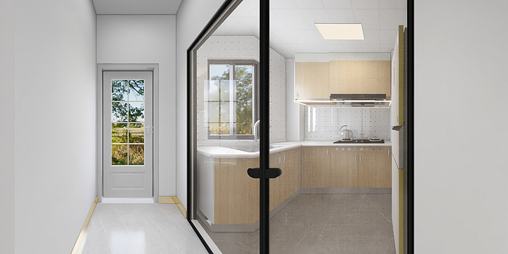 安和维-德信海德公园83.00㎡A2’3室2厅1卫1厨-装修设计方案