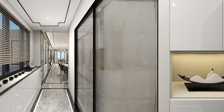 全案设计姚工-香江花园新中式-装修设计方案