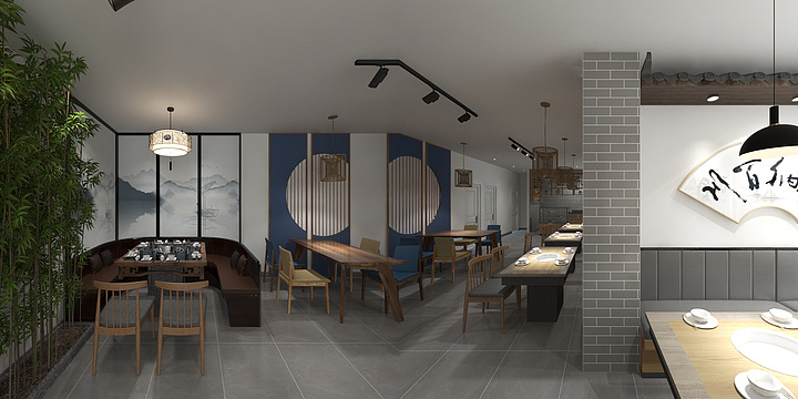 东至ZL设计工作室-独一处黄冈店-装修设计方案