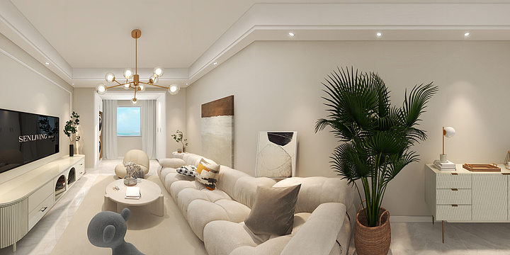 淮艺装饰-歇马广场5-7-装修设计方案