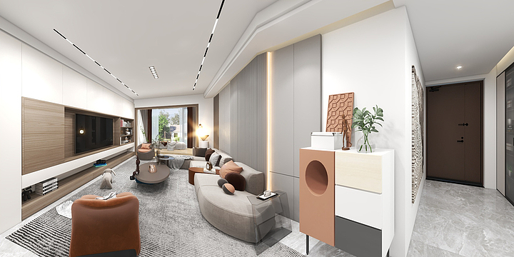 付秀才-卿总雅居-装修设计方案