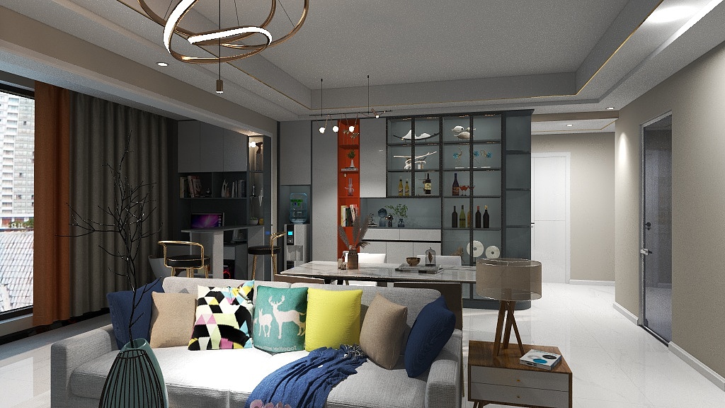 骊羽设计-高宇御峰133中心医院刘哥-装修设计方案