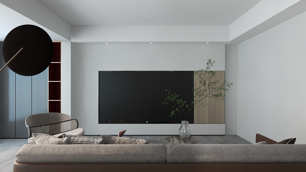 庞泡泡-鑫晟顶楼酷家乐.dwg现代简约-装修设计方案