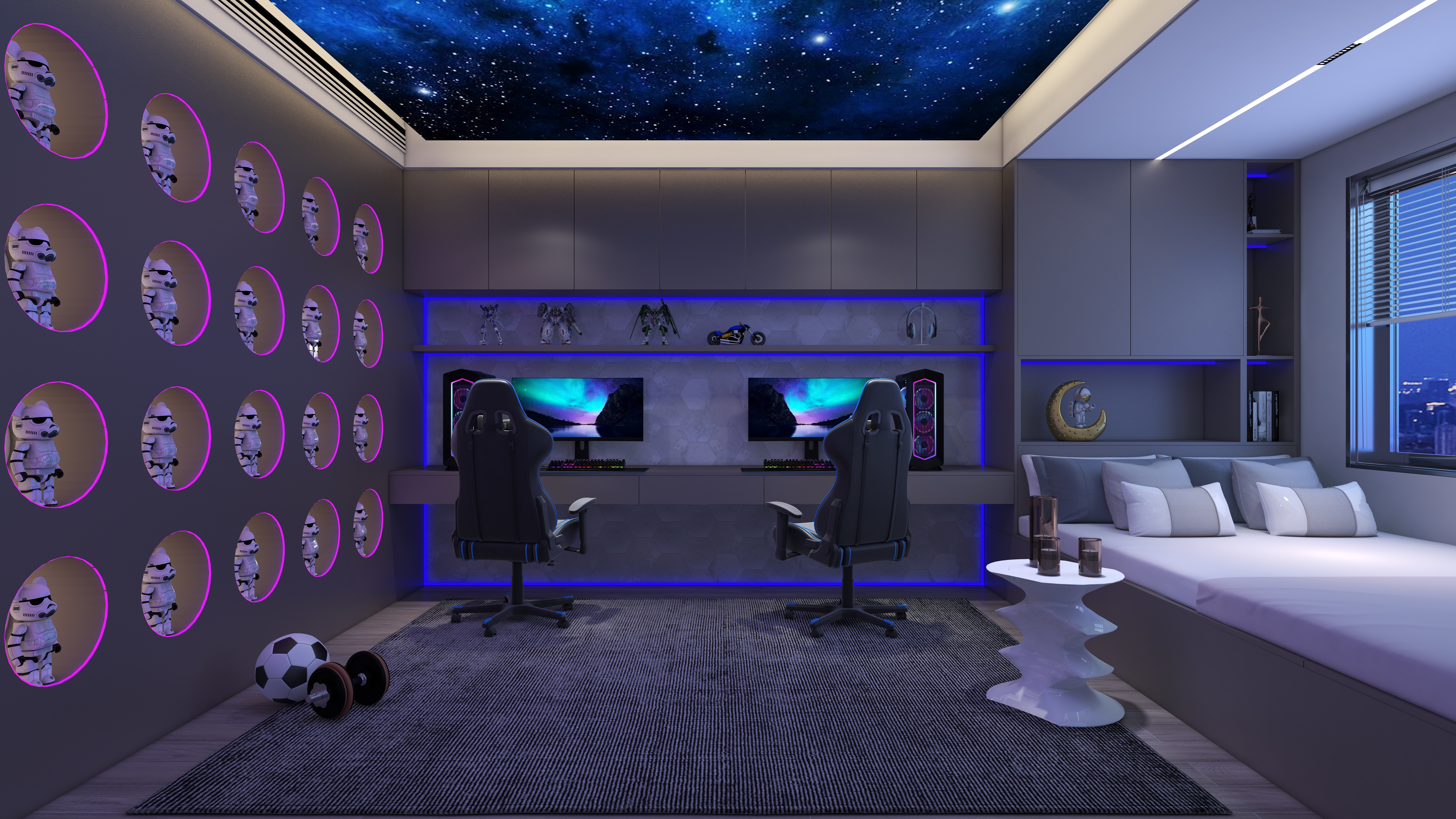 小志--电竞房-装修设计方案