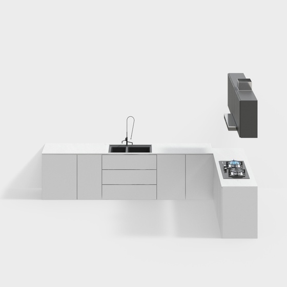 Modern Kitchen Cabinets,white