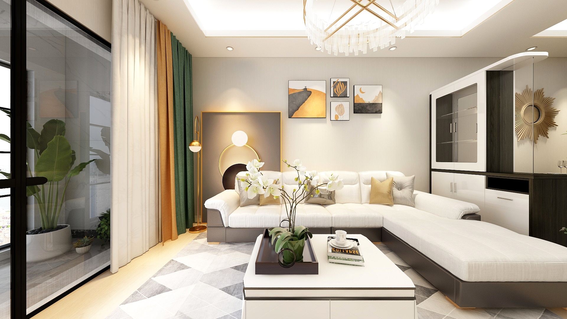 A爱笑的眼睛A-合肥滨湖万科城-装修设计方案