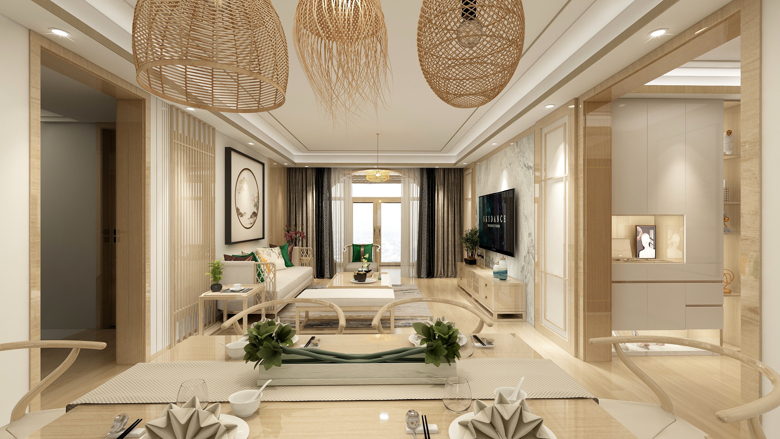 逸然空间设计-郡王府37-104-装修设计方案