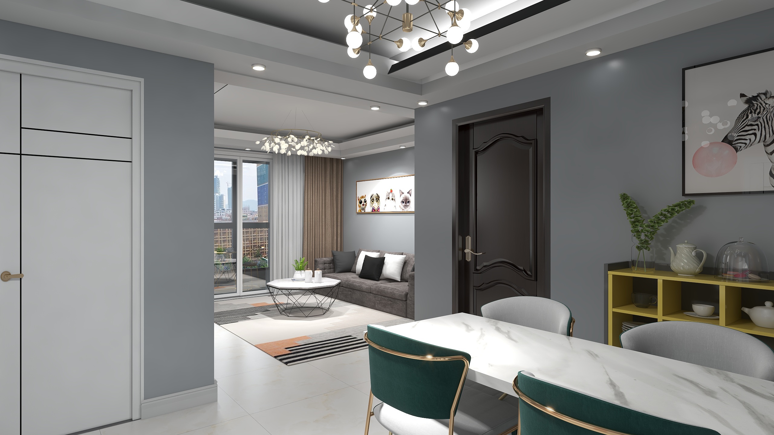 AlecLeo云狼一廖宁-智能设计体验户型-装修设计方案