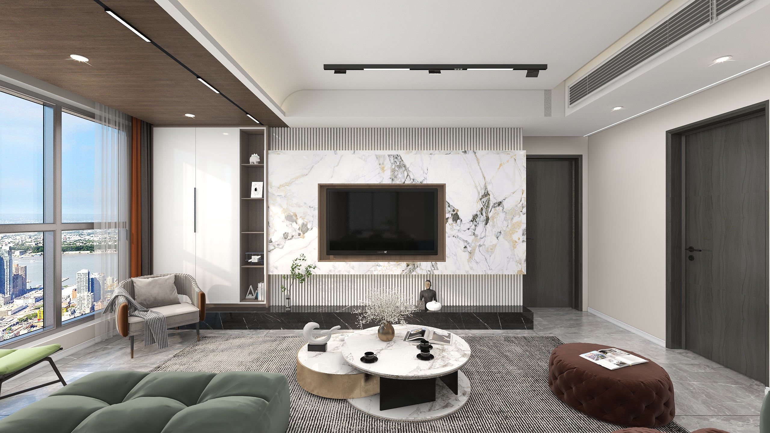 全案设计丶马明-【现代】金域香江-装修设计方案