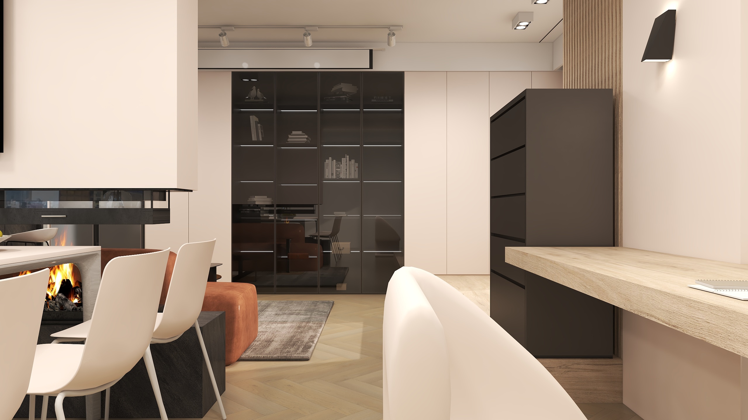 云杉空间设计师-南京-中海铂公馆-现代装修效果图