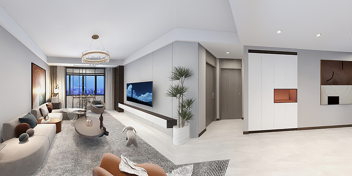 家居美学-凤凰花园-装修设计方案