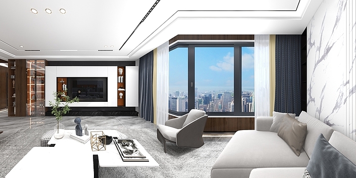 代呼春-雅仕居 4-2-302 210平   1575009-装修设计方案