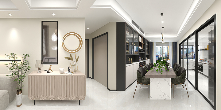 星艺装饰陈林-星艺陈林设计——赞园2-1802-装修设计方案