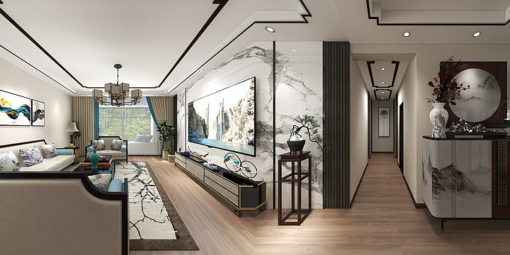 原创设计-魏扬-力盟尚都188.dwg-装修设计方案