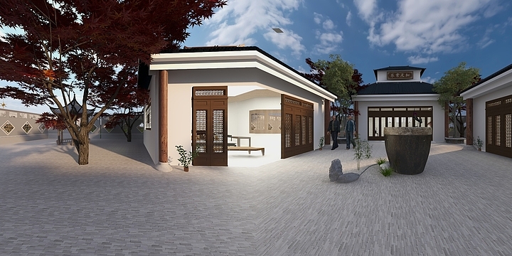 冉iIBK-知足常乐庭院-装修设计方案