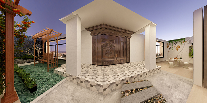 阿薇姐姐-临猗小院1.DWG-副本-装修设计方案